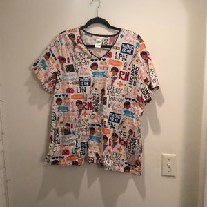 Doc McStuffins scrub top